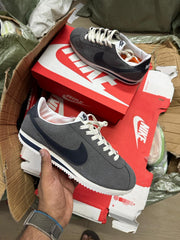 Nike Cortez Trainers Grey Black