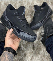Jordan Retro 3 Black Cat Semi Ua