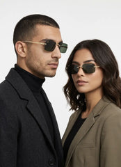 Rayban 888 Gold Green