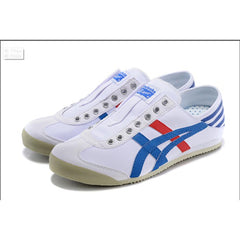 Onitsuka Tiger White Blue Paraty Slipon