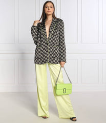 Marc Jacobs The J Marc Shoulder Bag With OG Box & Dust Bag (Neon - 282)