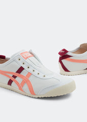 Onitsuka Tiger Mexico 66 White Pink Slipon