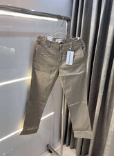 Calvi n klein Beige Premium Classic Linen Trouser
