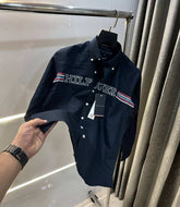 Tomm y Hilfiger Navy Blue Premium Classic Shirt