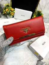 PRAD_A 3 Fold double compartment Clutch wallet 628