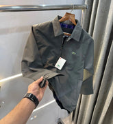 Lacost e dark gery Imported Premium Jacket