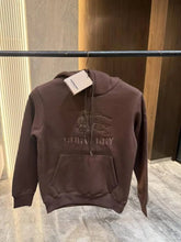 Burberr y Dark Brown Fleece Premium Hoodie