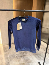 Gucc i Blue Pure Velvet Monogram Tshirt