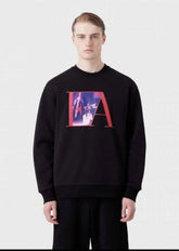 Emporio Arman i Navy blue Sweatshirt Imported
