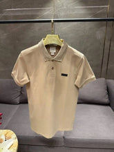 SALECALVIN KLEI_N BEIGE PREMIUM FABRIC COLLAR WORK POLO