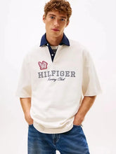 Tommy Hilfiger Cream Logo Work Premium Polo T-Shirt