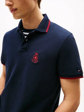 Tommy Hilfiger Navy Blue Logo Work Premium Polo T-Shirt