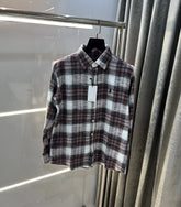 Ralph Lauren Maroon Brushing Checks Premium Shirt