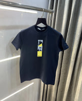 Karl Lagerfeld Navy Blue Logo Work Premium T-Shirt