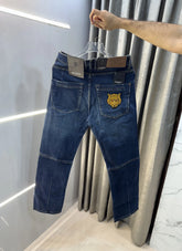 Balmain Paris Dark Shade Imported Rider Denim