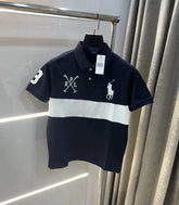 Ralph Lauren Navy Blue Embroidery Logo premium Polo T-shirt