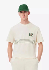 Lacost e White Logo Work Premium T-Shirt