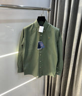 Ralph Lauren Olive Embroidery Logo Classic Shirt