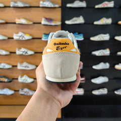 Onitsuka Tiger Serrano Cream Tiger Yellow Mens 7A Premium Sneakers D-2020
