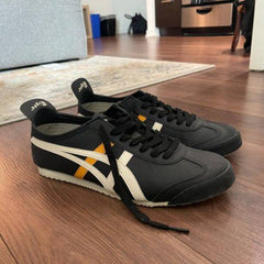 Onitsuka Tiger Mexico 66 Black White Yellow 298