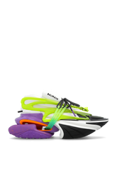 Balmain Unicorn Neoprene & Rubberized leather sneakers