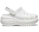 WMNS CROCS WHITE CHUNKY CROCS CLOG - COMFORT & STYLE