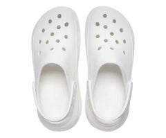 WMNS CROCS WHITE CHUNKY CROCS CLOG - COMFORT & STYLE