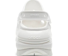 WMNS CROCS WHITE CHUNKY CROCS CLOG - COMFORT & STYLE