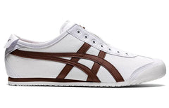 Onitsuka Tiger Mexico 66 White Reddish brown Slipon