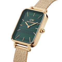 Daniel Wellington Quadro Gold Green - J1404