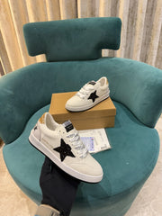 Golden Goose GGDB White Leather BallStar Sneakers With OG Box