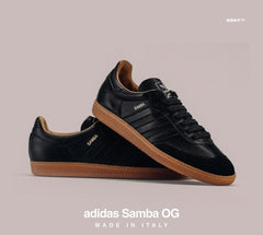 Adidas Samba OG Made In Italy Black