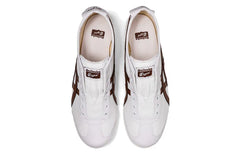 Onitsuka Tiger Mexico 66 White Reddish brown Slipon