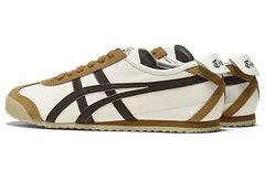 ONITSUKA TIGER SNEAKERS MEXICO 66 CREAM LICORICE BROWN