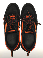 LOUIS VUITTON HIKING TRAINER BLACK ORANGE