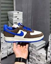 Nike Air Force 1 Low 07 LV8 Cave Stone Hyper Royal