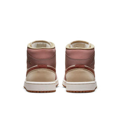 WMNs Nike Air Jordan 1 Mid ‰ÛÏ Dark Pony Smoky Mauve ‰