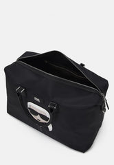 Karl Lagerfeld Premium Duffle Messenger Bag With Dust Bag (Black - 267)