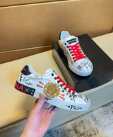 Dolce Gabbana Portofino Embroidery Sneakers