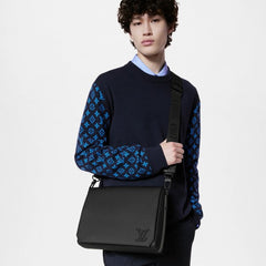 Louis Vuitton LV Aerogram Takeoff Unisex Messenger Bag With Dust Bag & Tag