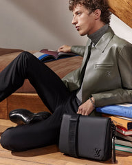 Louis Vuitton LV Aerogram Takeoff Unisex Messenger Bag With Dust Bag & Tag