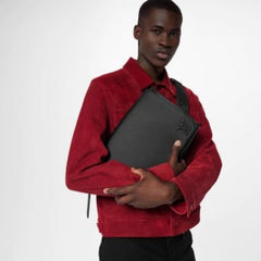 Louis Vuitton LV Aerogram Takeoff Unisex Messenger Bag With Dust Bag & Tag