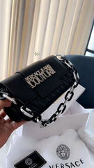 Versace Jeans Couture Baguette Bag With OG Box & Sling Belt