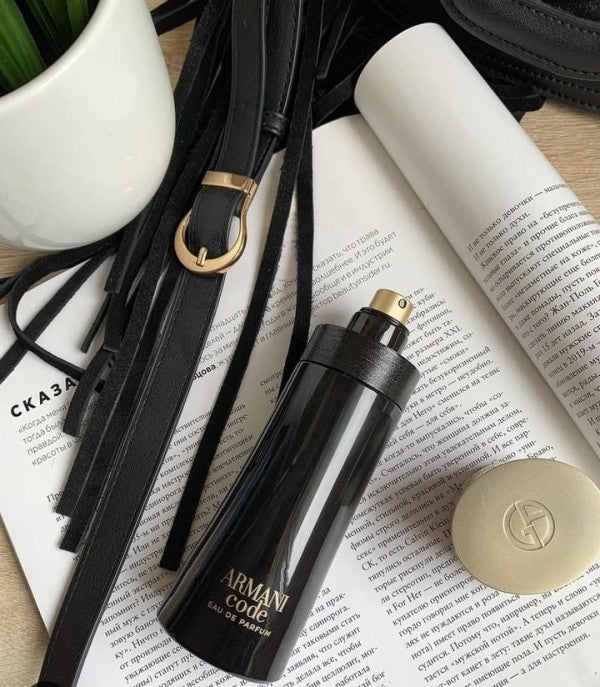 ARMANI CODE BLACK EAU DE PERFUME POUR HOMME – Lebrouges