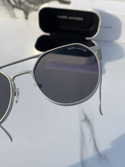 MARC JACOBS METAL SILVER BLACK