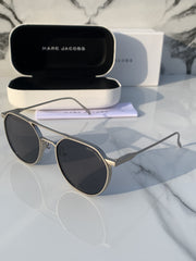 MARC JACOBS METAL SILVER BLACK