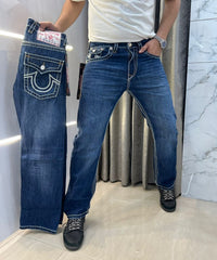True Religion Blue Shade Imported Premium Denim