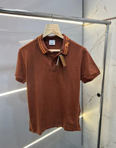 BURBERRY PREMIUM POLO T-SHIRT WITH BRAND BOX (533)