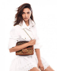 Louis Vuitton LV Dauphine Monogram Bag With OG Double Box & Dust Bag (Brown - 619)