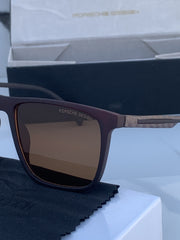PORSCHE DESIGN SQUARE BROWN